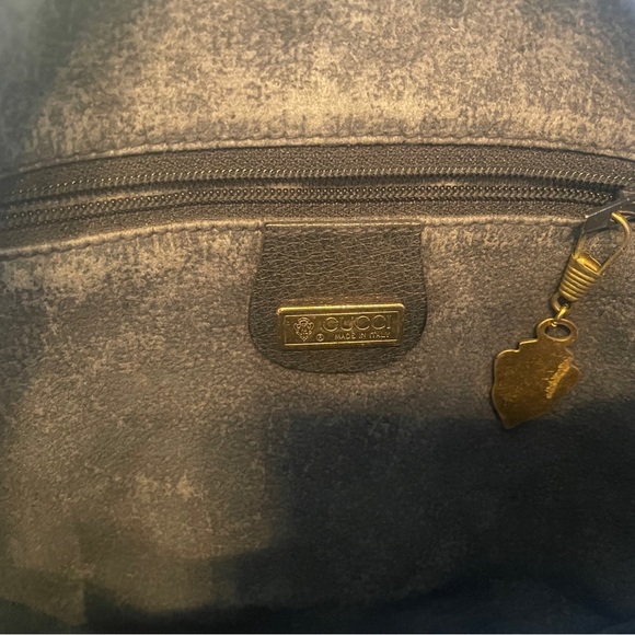 Gucci | vintage Ophidia GG Round Bag | Navy - Picture 10 of 12